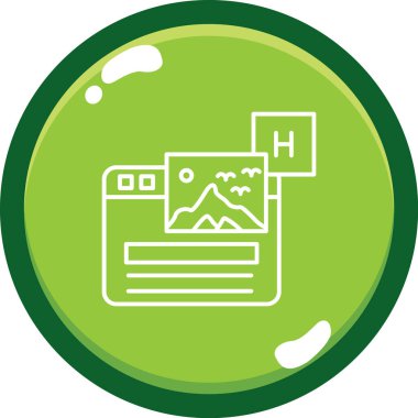 Modern b 'nin vektör illüstrasyonu eksik simgesi