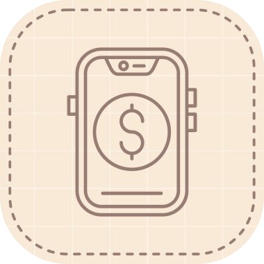 para simgesi vektör illüstrasyonu