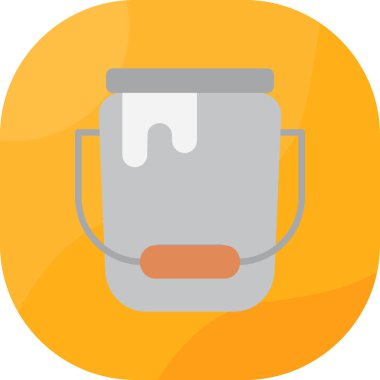 Yemek pişirme simgesi düz stil