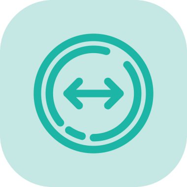 Vektör yönü Ico, vektör illüstrasyonu