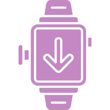 Akıllı saat. Basit resimleme