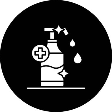 Tıbbi bir simgenin vektör illüstrasyonu