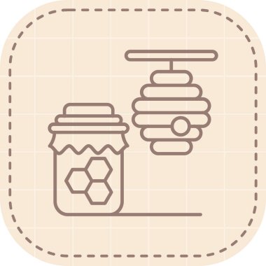 Gıda simgesinin vektör illüstrasyonu