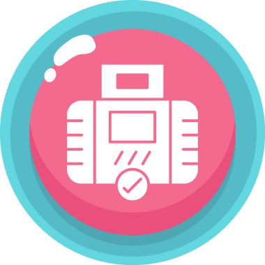 Kamera. Web simgesi basit illüstrasyon