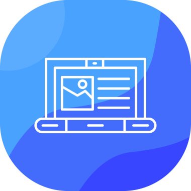 e- posta simgesi, vektör illüstrasyonu basit tasarım