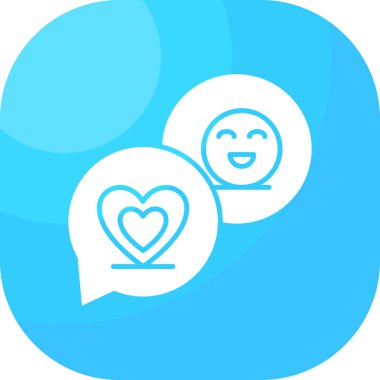 Aşk. Web simgesi basit tasarım