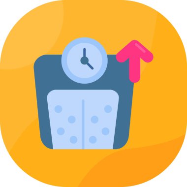 Saat simgesi düz stil