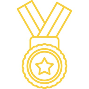 kurdele simgesi ile madalya