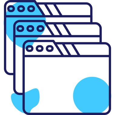 Takvim. Web simgesi basit illüstrasyon