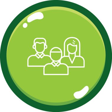 iş simgesi vektör illüstrasyonu