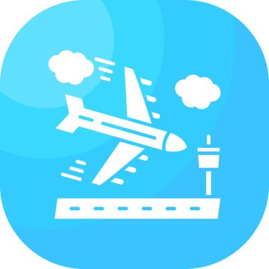 Uçak. Web simgesi basit illüstrasyon