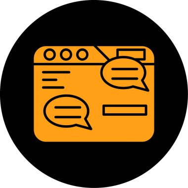 Gıda simgesinin vektör illüstrasyonu