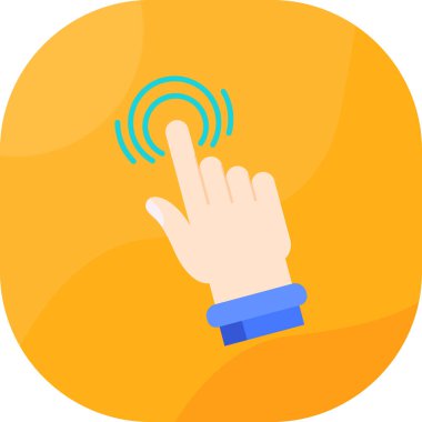 parmak dokunun el simgesi