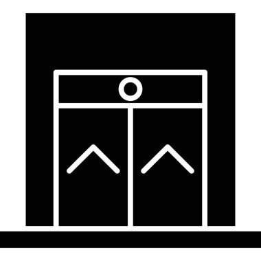 Mobilya simgesinin vektör illüstrasyonu