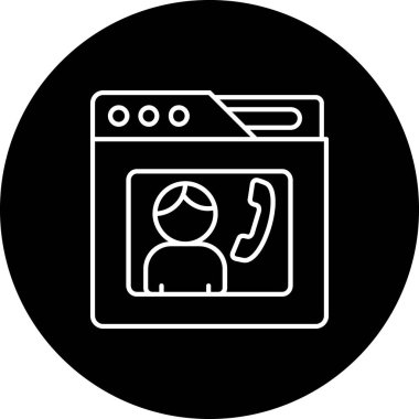 seo modern simgesinin vektör illüstrasyonu