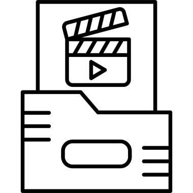 Film yıldızı. Basit tasarım