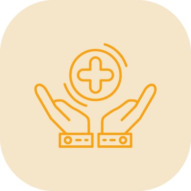 insan eller simge vektör çizim