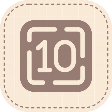 Modern b 'nin vektör illüstrasyonu eksik simgesi