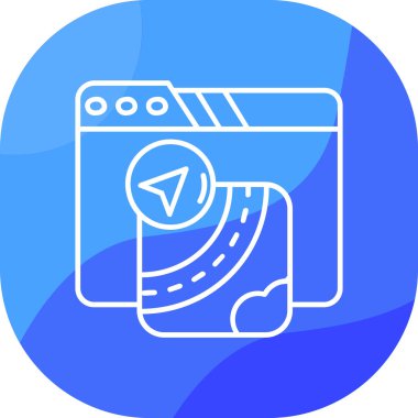 Çamaşır. Web simgesi basit illüstrasyon