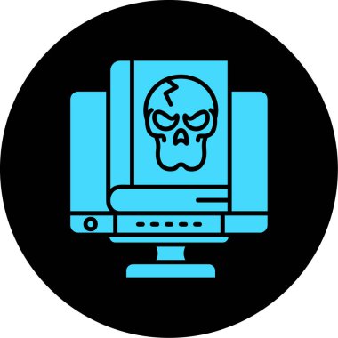 dizüstü bilgisayar simgesi, vektör illüstrasyonu