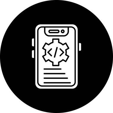 Telefon simgesi vektör illüstrasyonu