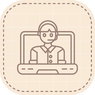 seo modern simgesinin vektör illüstrasyonu