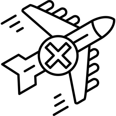 Uçak. Web simgesi basit tasarım