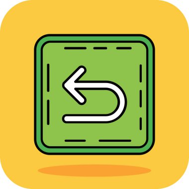 ok simgesi vektör illüstrasyonu