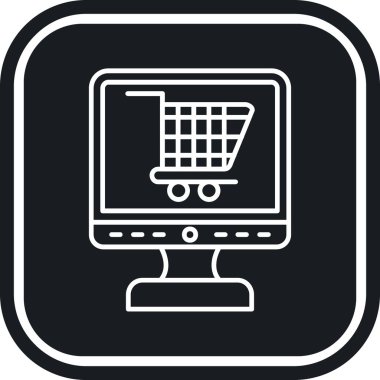 İnternetten alışveriş. Basit tasarım