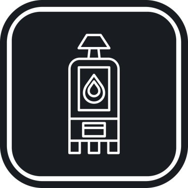 vektör yağ varili simgesi