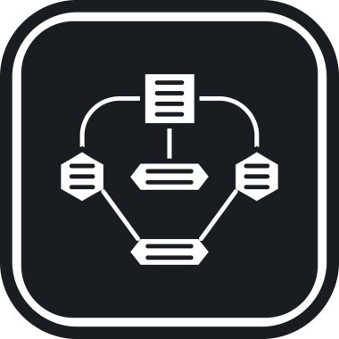 Seo simgesinin vektör illüstrasyonu