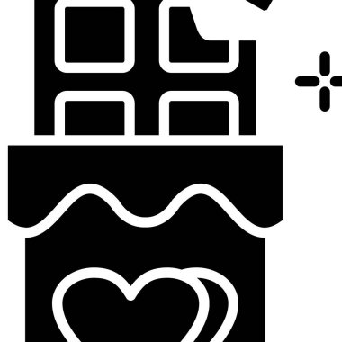 Aşk. Web simgesi basit illüstrasyon