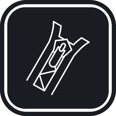 Modern simgenin vektör illüstrasyonu