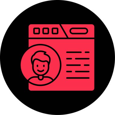 çamaşır makinesi simgesi, vektör illüstrasyonu