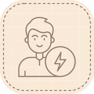 Vektör illüstrasyonu, simge ögesi biçimi