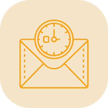 Zarflı posta, vektör illüstrasyonu