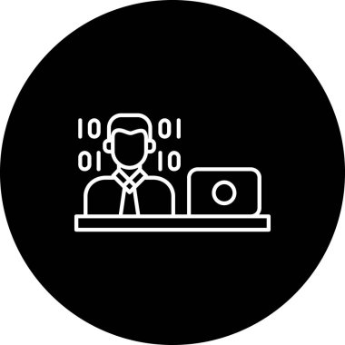 Seo simgesinin vektör illüstrasyonu