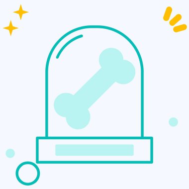 Renk arkaplanında izole edilmiş renk çizgisi sihirli değnek simgesi. Yıldız şeklinde sihirli aksesuar. Sihirli güç. Gradyan daire dinamik düğmesi. vektör illüstrasyonu