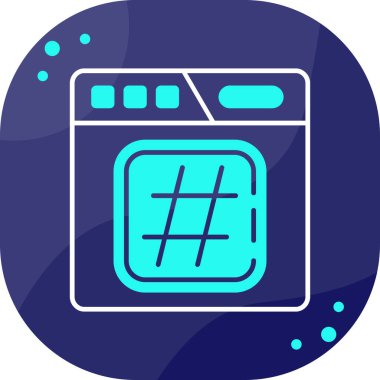 Mavi zemin üzerinde ünlem işareti simgesi olan ana hatlı cep telefonu. Uyarı mesajı akıllı telefon uyarısı. vektör.