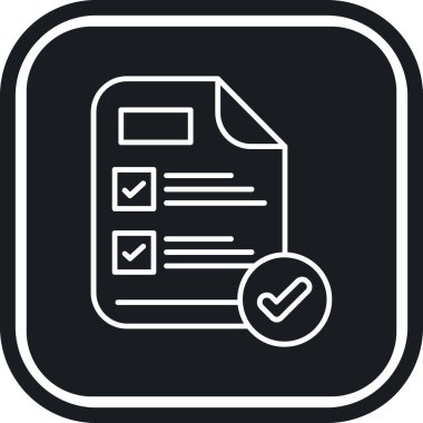 Belgenin vektör illüstrasyonu