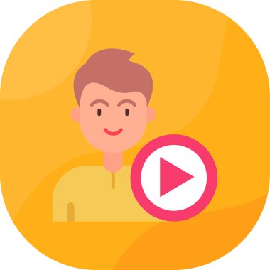 oyuncu vektör simgesi