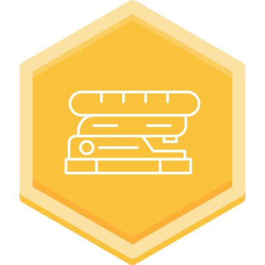 Modern bir simgenin vektör illüstrasyonu