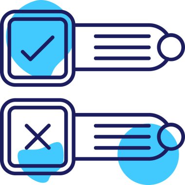 Kontrol listesi simgesi. tam stil tasarımı. kontrol listesi vektör illüstrasyonu, basit tasarım.