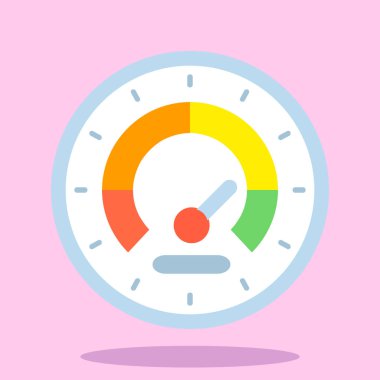 zaman izleme simgesi vektör illüstrasyonu