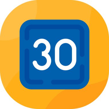 Takvim. Web simgesi basit illüstrasyon