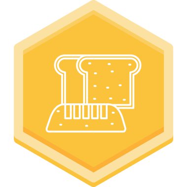 Modern simgenin vektör illüstrasyonu