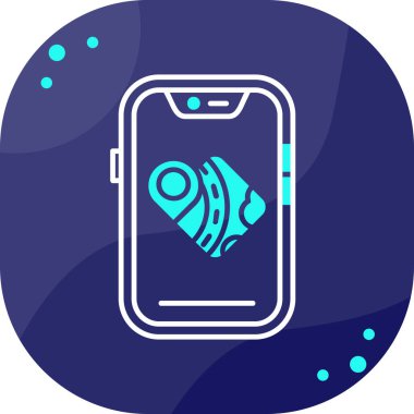 vektör cep telefon simgesi