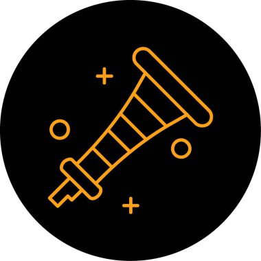 İkonum. doğrusal simge vektör çizimi