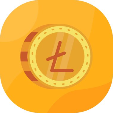 Para simgesi, vektör illüstrasyonu