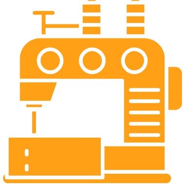 Bir robot simgesinin vektör illüstrasyonu